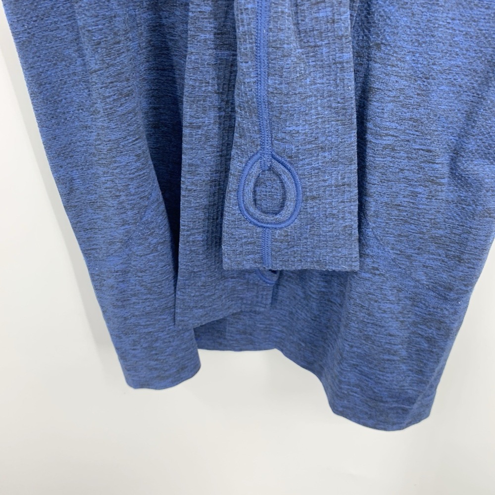 Lululemon Women Size 6 Medium Shirt Blue Swiftly Tech Long Sleeve Top Crew - Picture 3 of 6